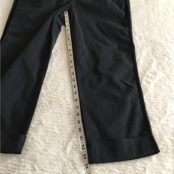 NYDJ black women petite cotton pants size 8 NWT $119 Lift Tuck - Picture 8 of 12